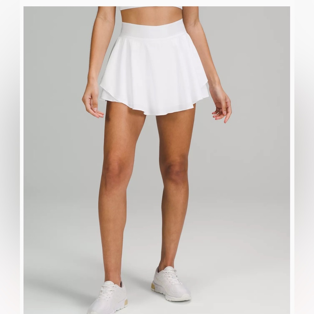 lululemon athletica White Skater Skirt